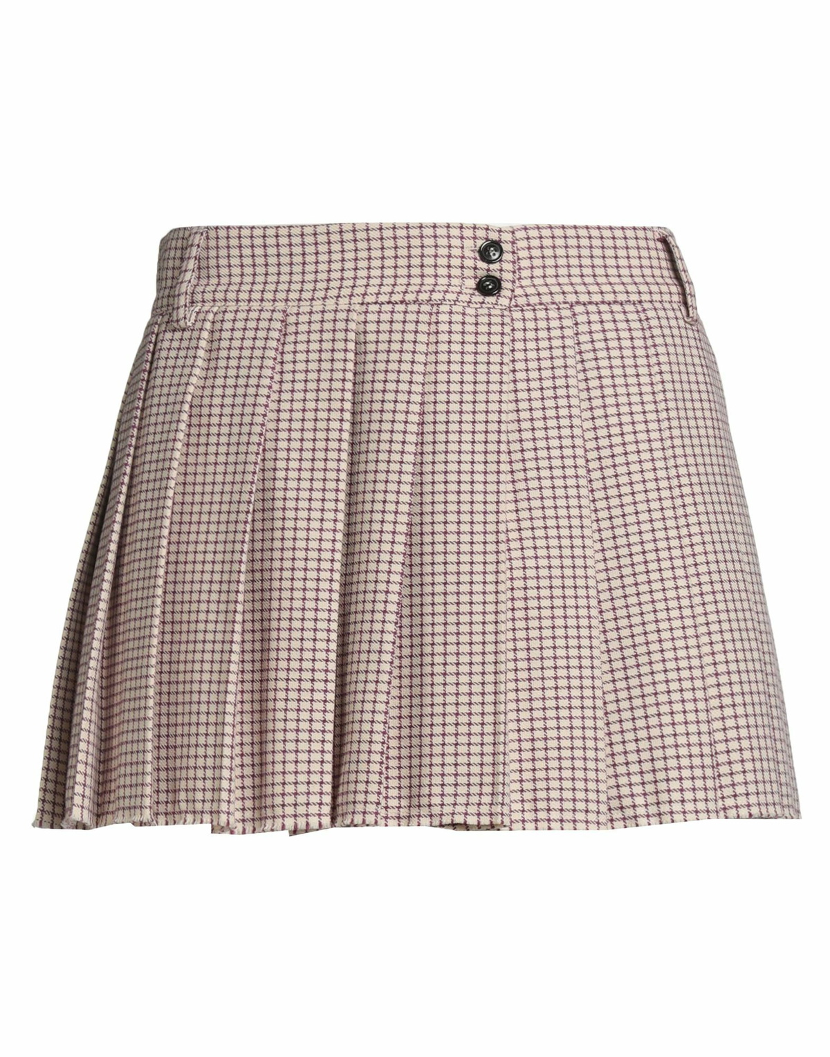 Jucca Womens Mini skirt Ivory