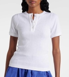 Patou Ribbed-knit T-shirt