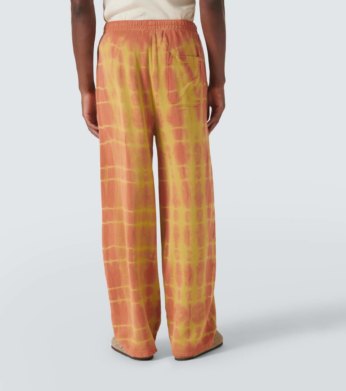 The Elder Statesman Daily Zuzu Dye cotton and cashmere sweatpants