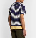 Armor Lux - Striped Cotton-Jersey T-Shirt - Blue