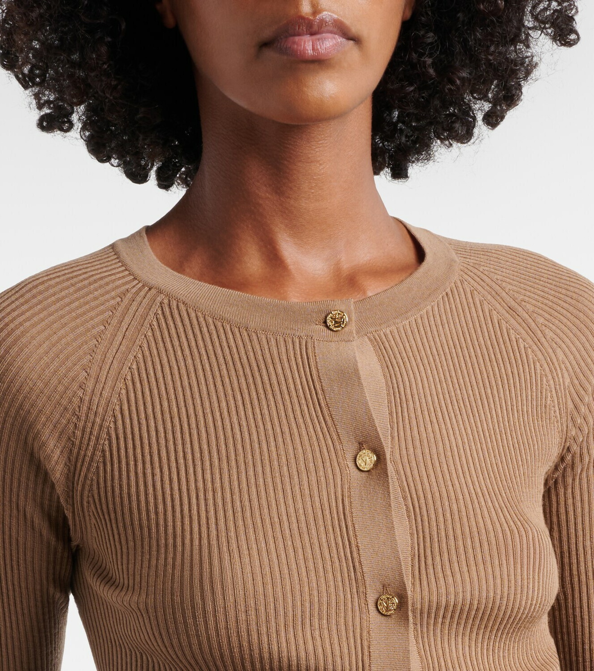 'S Max Mara Cropped virgin wool cardigan