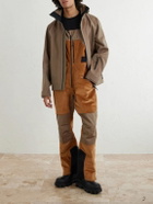 SEASE - Intrepid Herringbone Virgin Wool Hooded Ski Jacket - Brown