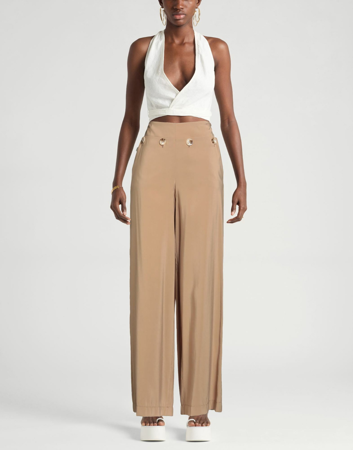 Jijil Womens Pants Sand