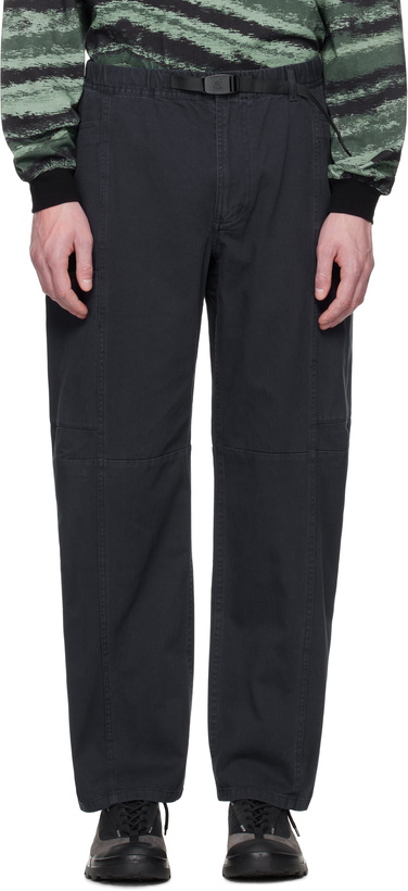 Photo: Gramicci Navy Voyager Cargo Pants