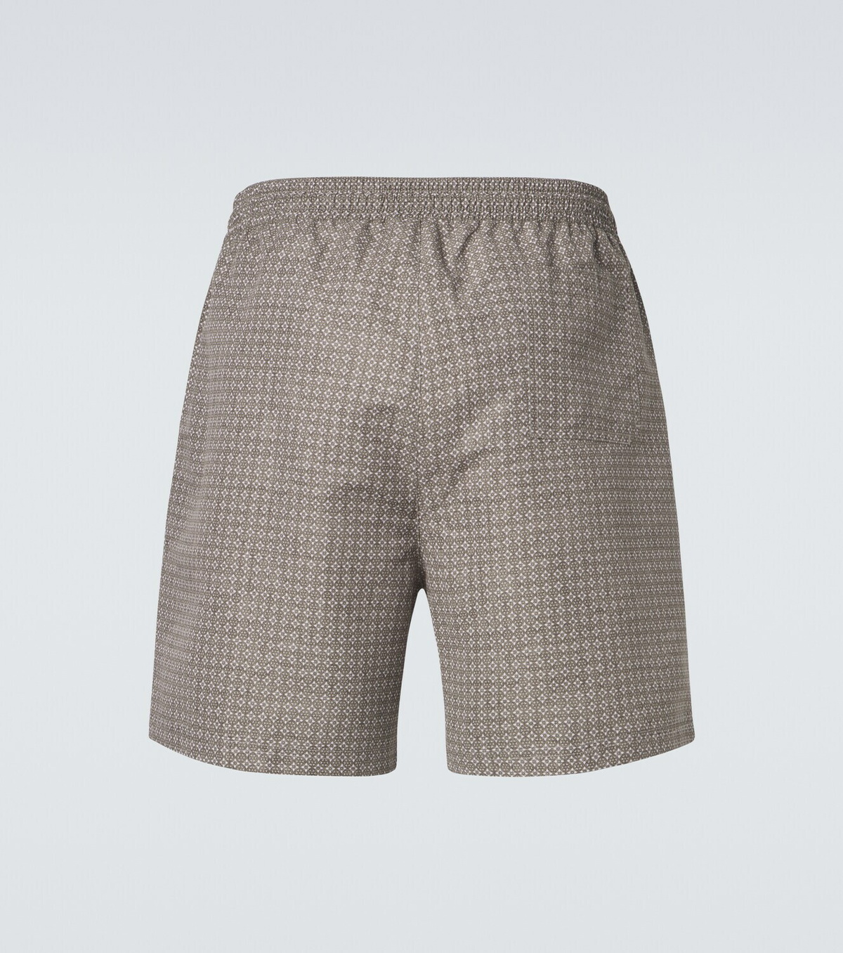 Brunello Cucinelli Logo swim trunks