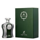 Afnan Mens His Highness III Green EDP Spray 3.4 oz Fragrances 6290171002246
