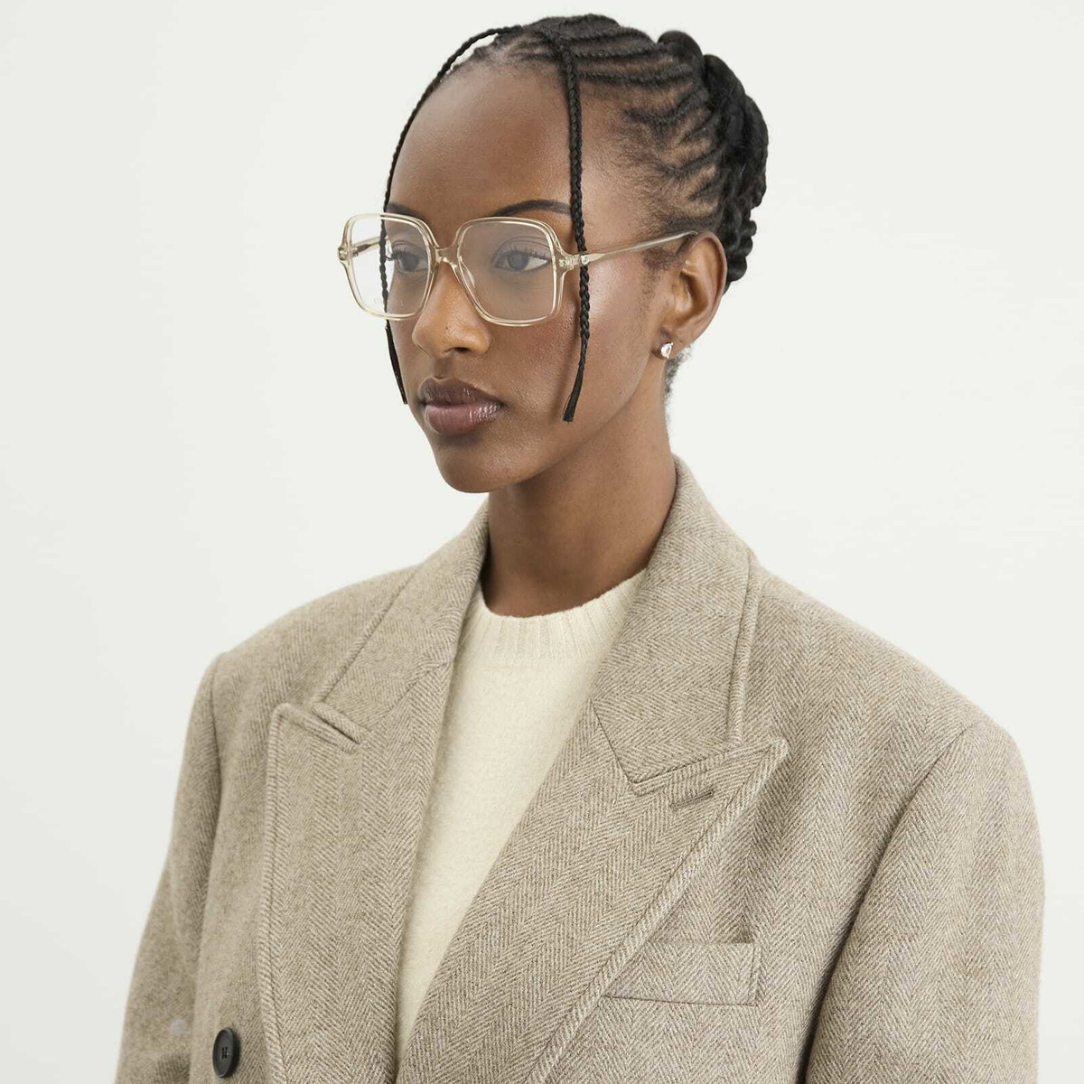 Gucci GG1994O Optical Glasses in Yellow/Transparent 