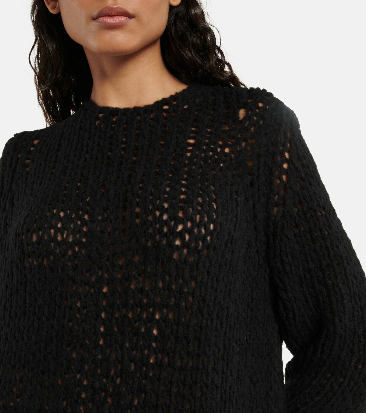Ann Demeulemeester - Wool-blend sweater dress Ann Demeulemeester