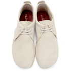 Clarks Originals Off-White Suede Ashton Derbys