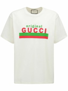 GUCCI - Gucci Original Print Cotton T-shirt