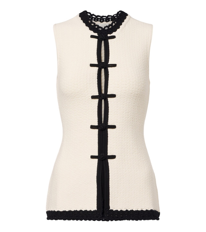 Photo: Posse Hattie crochet-trimmed top