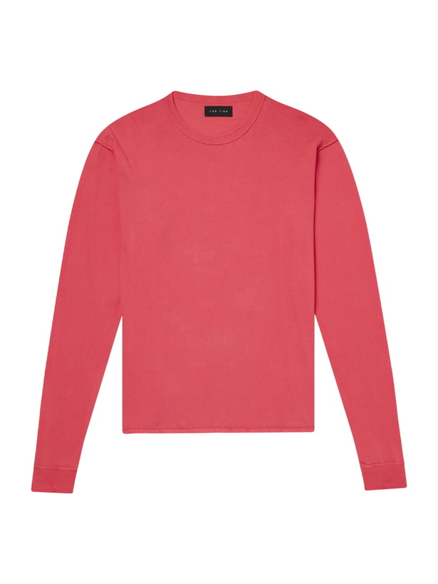 Photo: Les Tien - Cotton-Jersey T-Shirt - Red