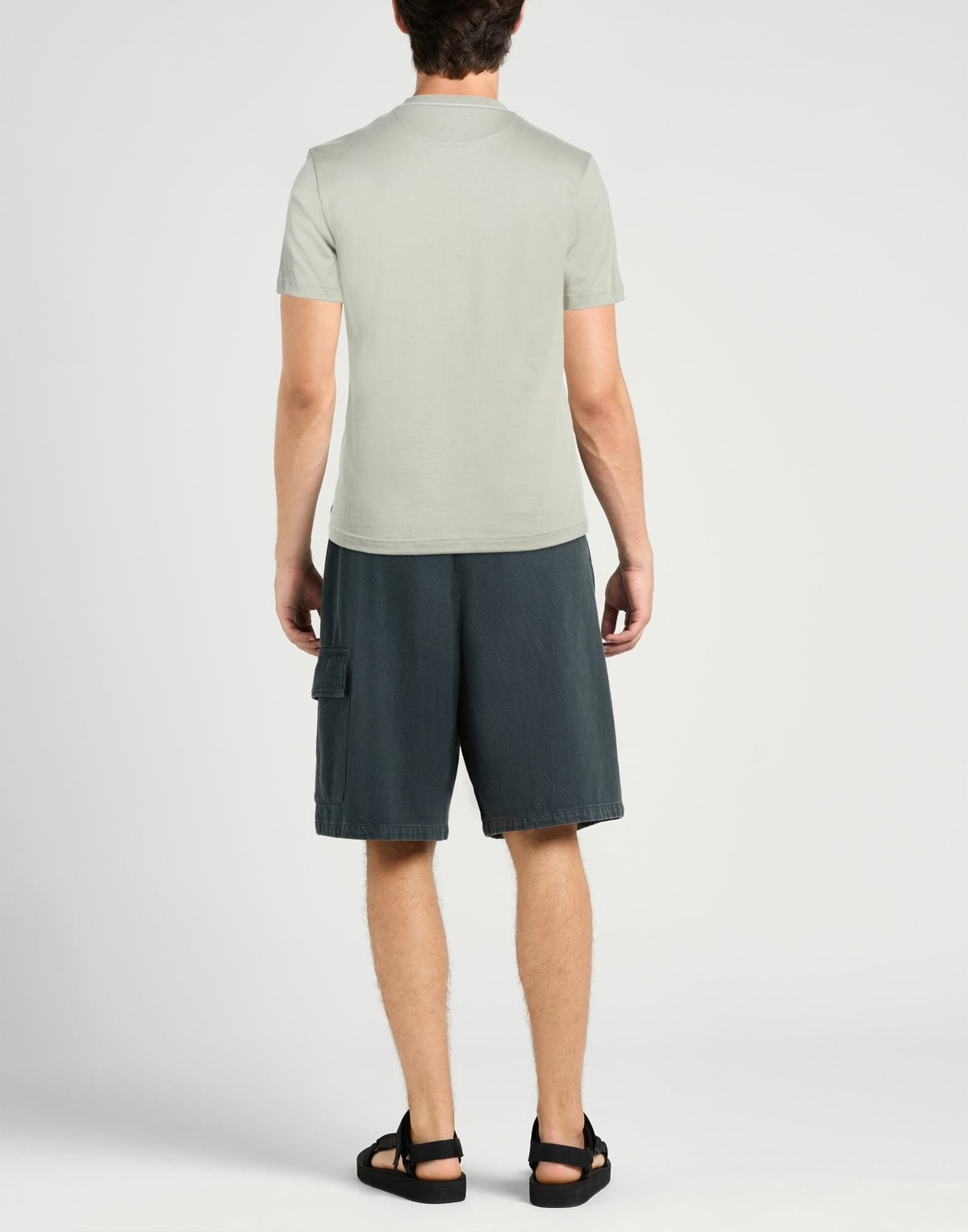 Eleventy Mens T-shirt Light in Grey