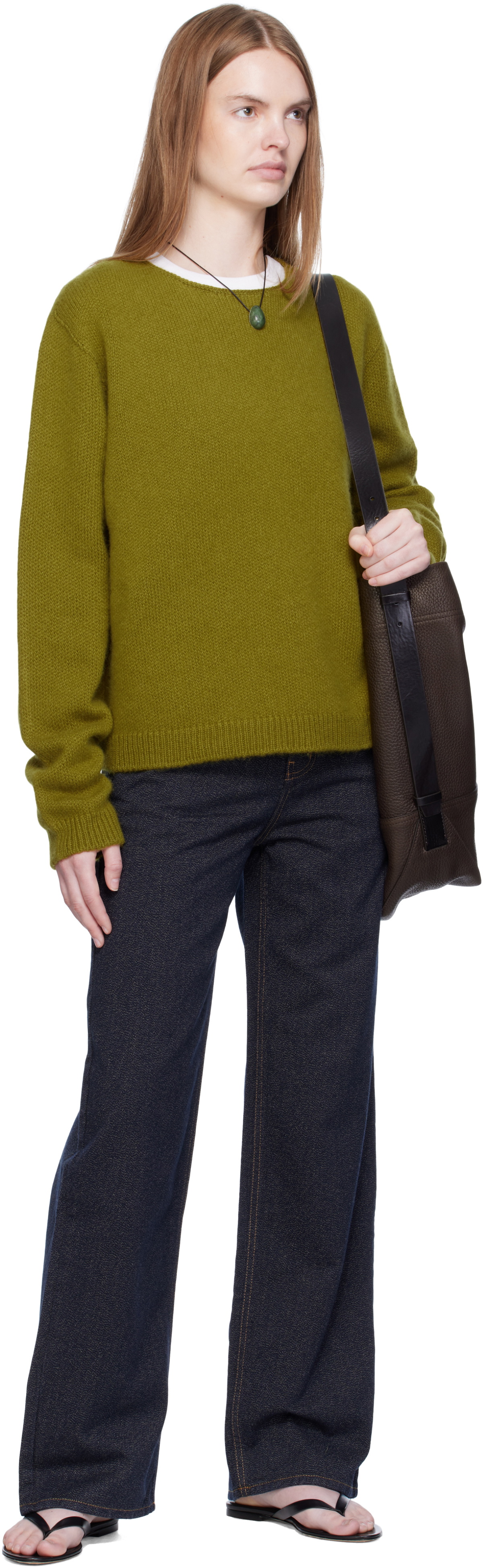 Arch The Navy Point Button Jeans