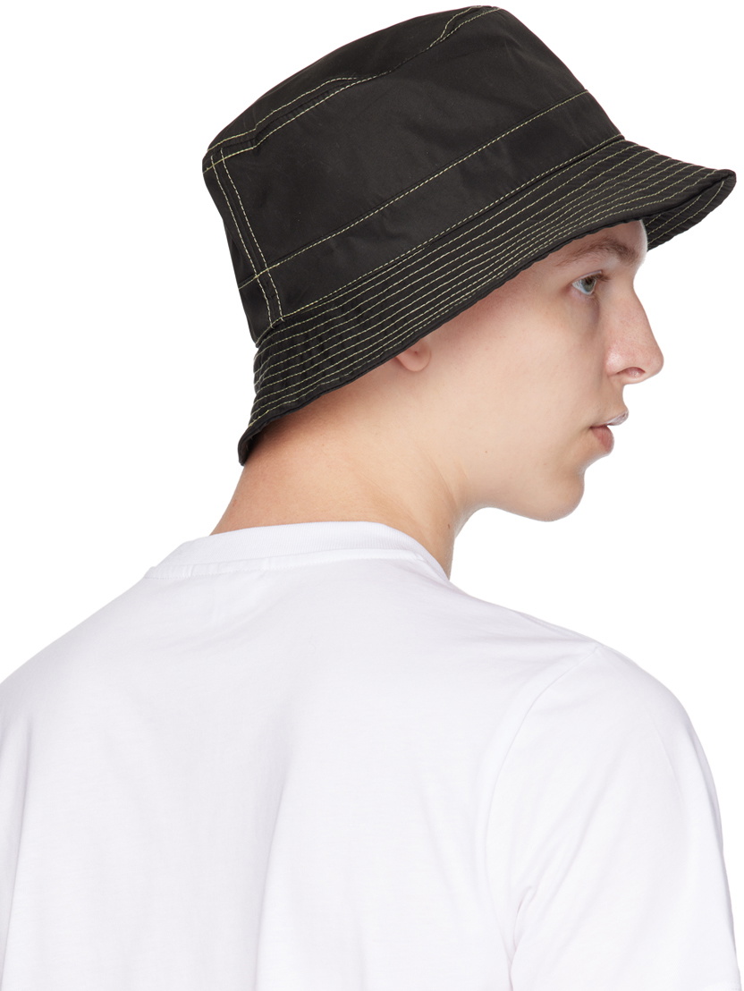 帽子 Ganni Black Studded Bucket Hat Ganni Black Studded Bucket Hat