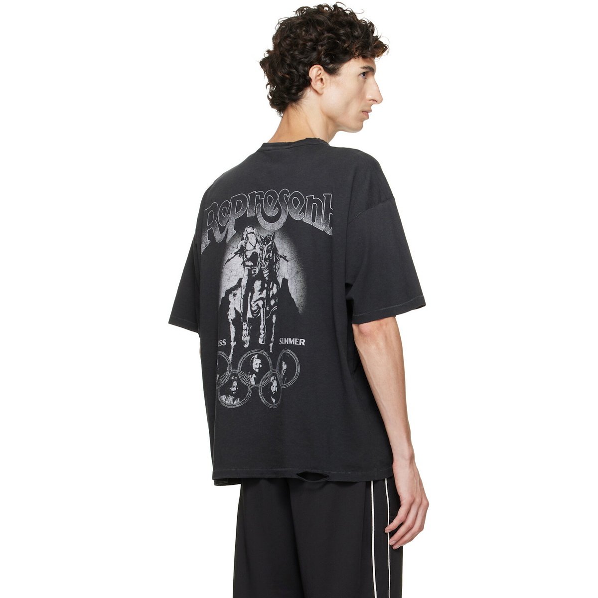 Represent Black Beach Boys T-shirt