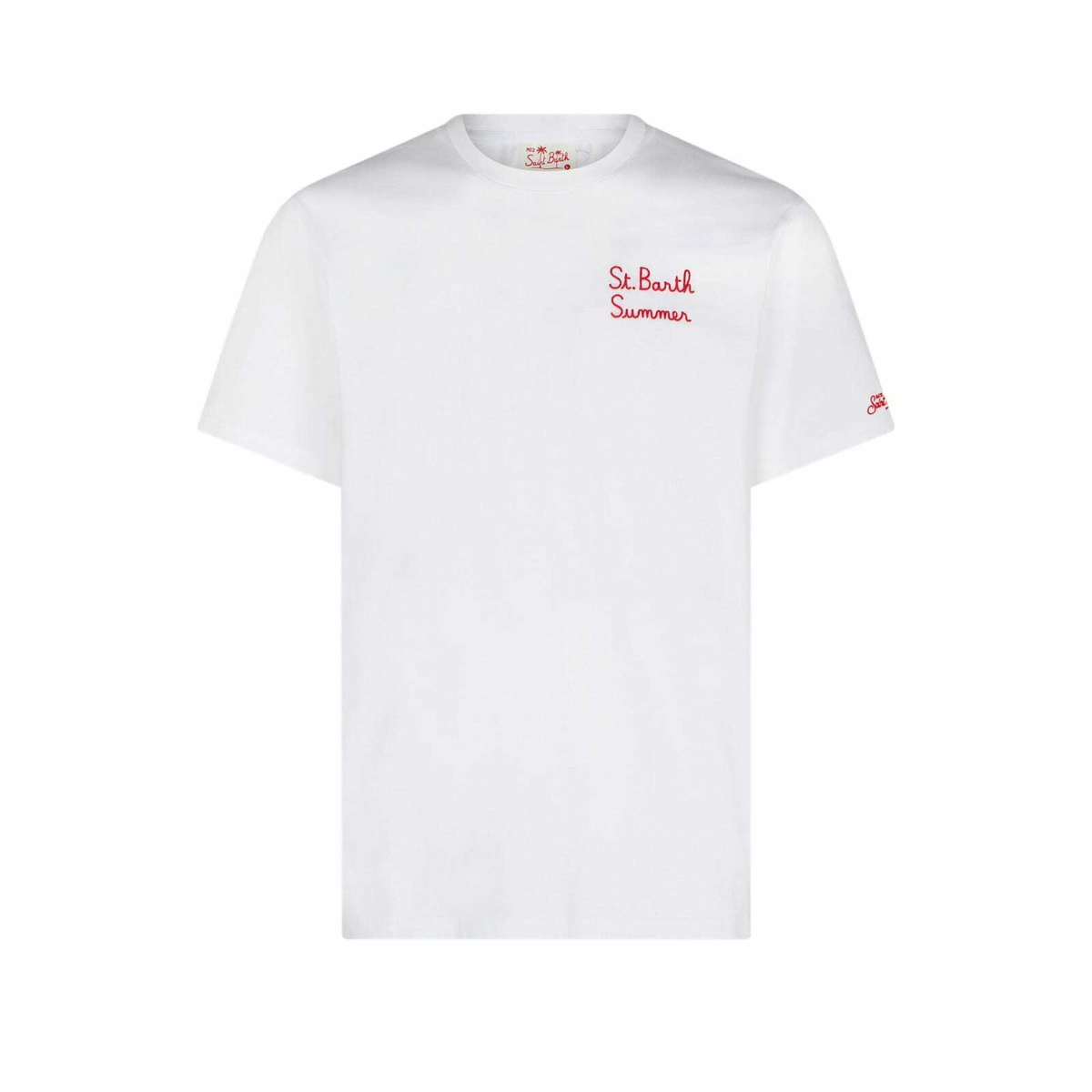 MC2 Saint Barth Man Cotton T-shirt With Simpson Family Print | The Simpson Special Edition