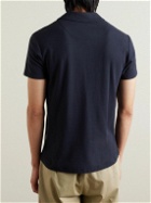 Orlebar Brown - Felix Supima Cotton and Modal-Blend Jersey Polo Shirt - Blue