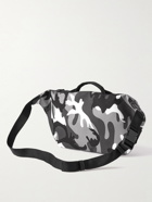 Balenciaga - Logo-Appliquéd Camouflage-Print Canvas Belt Bag