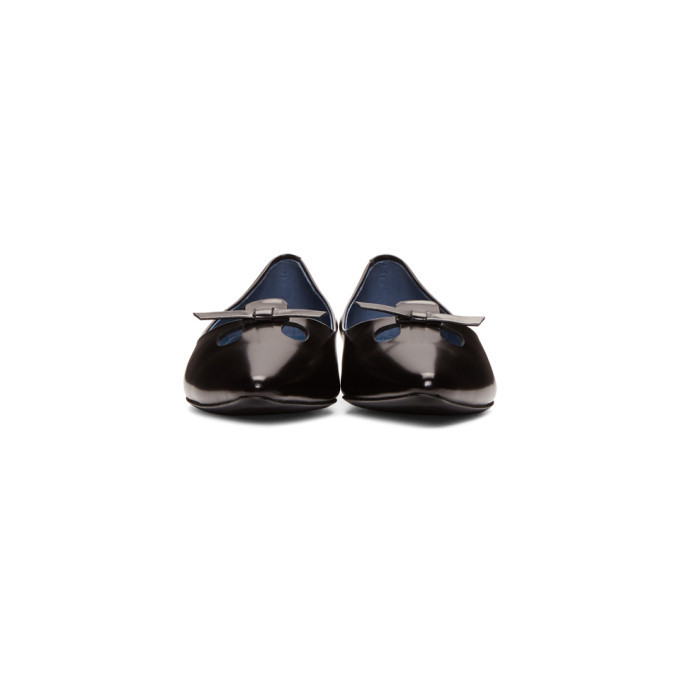 [美品] MARC JACOBS THE MOUSE SHOE ブラック Marc Jacobs Black Redux FW98 The Mouse Shoe Ballerina Flats