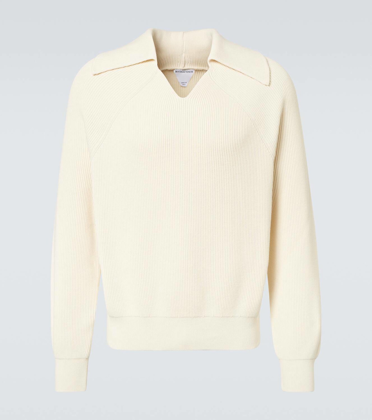 BOTTEGA VENETA＊リブセーター（short sweater in ribbed wool） BOTTEGA VENETA Wool-blend sweater | NET-A-PORTER