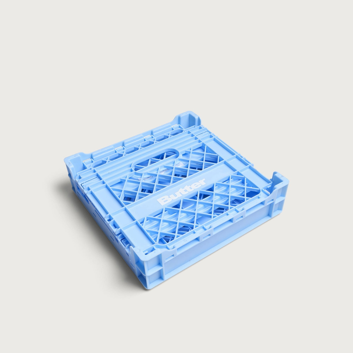 Butter Goods Men's Collapsable Record Crate in Sky Blue