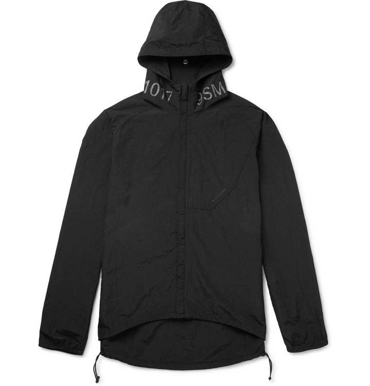 Photo: 1017 ALYX 9SM - Logo-Print Nylon Hooded Jacket - Black