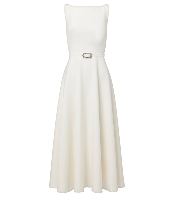 Photo: Safiyaa Belted A-line midi dress