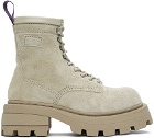 EYTYS Grey Michigan Lace-Up Boots