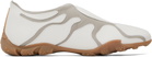 Rombaut White & Gray DAO Sneakers