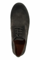 MARSELL suede pumpkin wedge lace-up shoes Grey