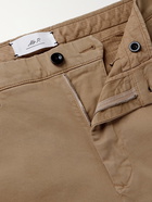 MR P. - Slim-Fit Stretch-Cotton Twill Chinos - Brown - UK/US 28