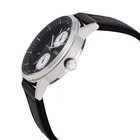 Citizen Eco-Drive Black Dial Black Leather Mens Watch BU3020-15E