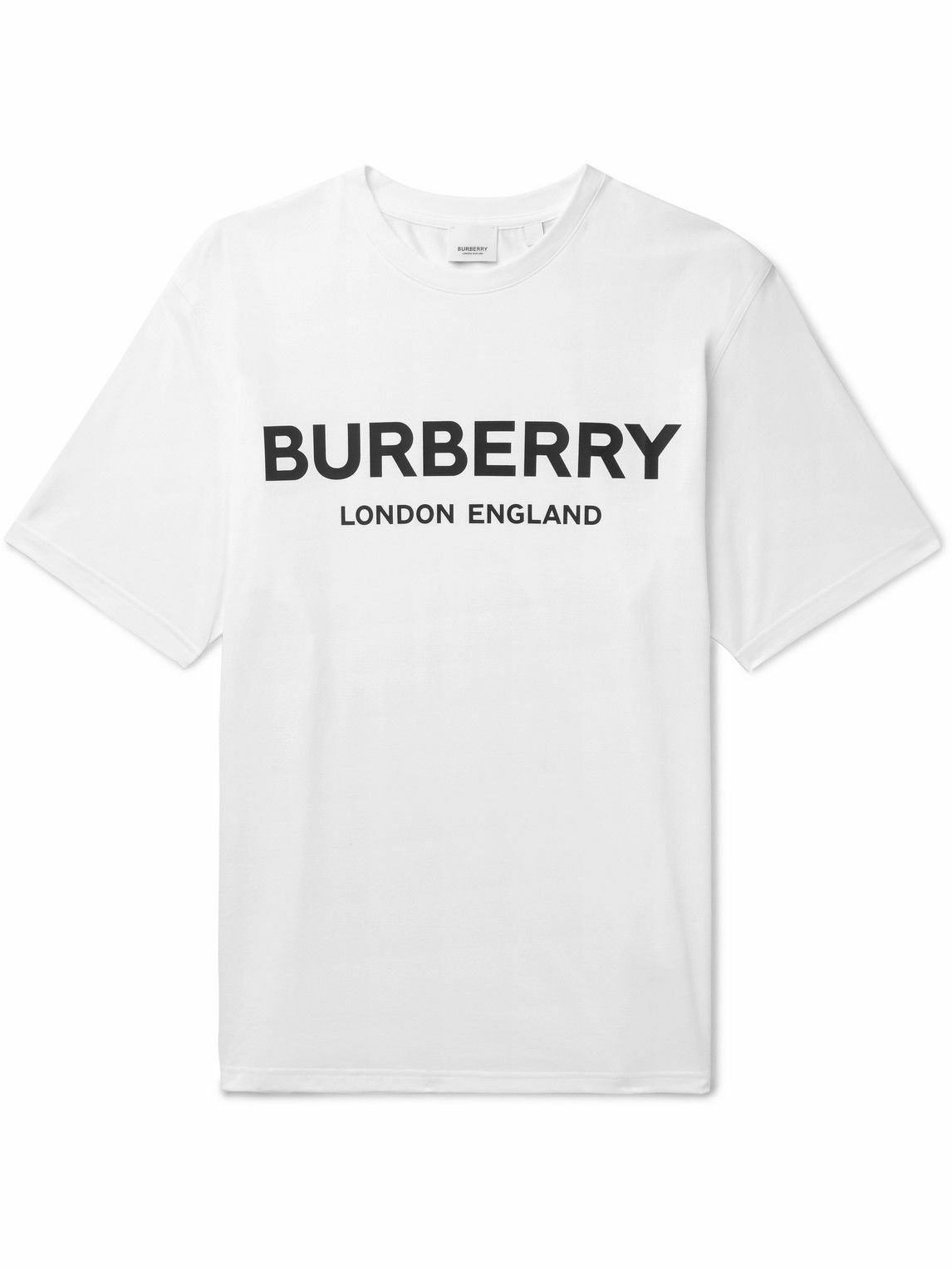 BURBERRY PRINCETON LOGO COTTON JERSEY T-SHIRT on sale