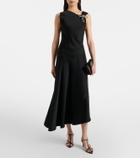Jil Sander Embellished midi dress
