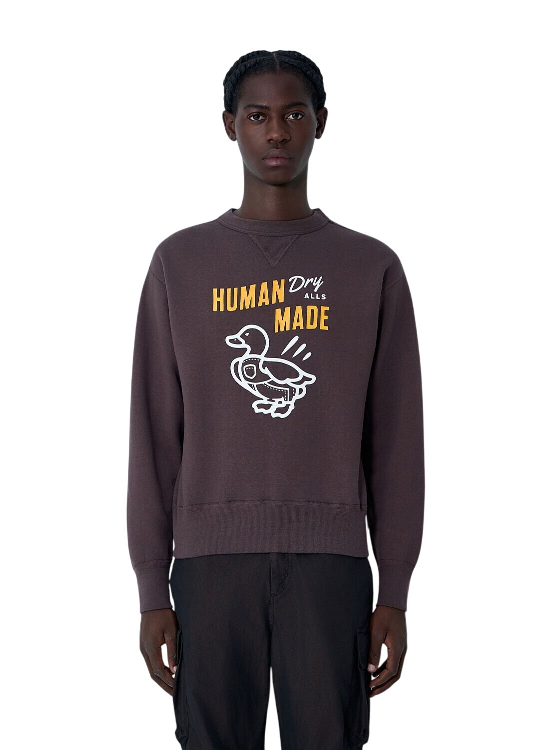 Human Made Men's Graffiti Sweatshirt in Grey Human Made