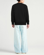 Msgm Mens Sweatshirt in Black