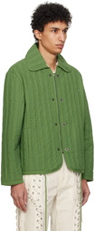 Craig Green Green Quilted Jacket