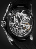 Roger Dubuis - Excalibur MB Automatic Skeleton 42mm Ceramic and Leather Watch, Ref. No. DBEX0955