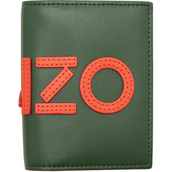 Photo: Kenzo Khaki Logo Card Holder 