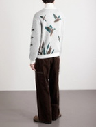Human Made - Jacquard-Knit Sweater - Gray