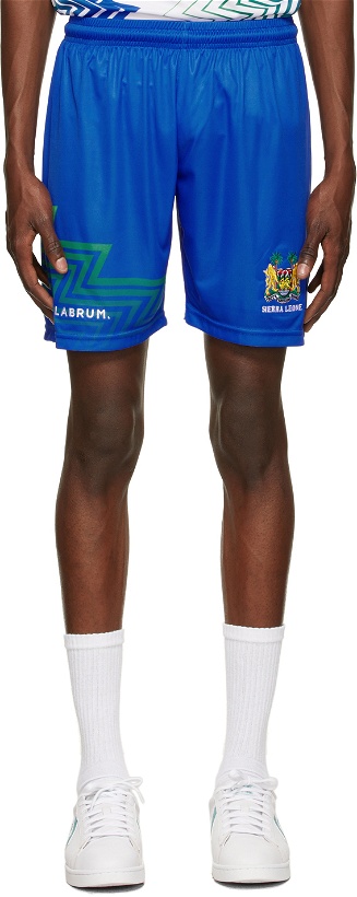 Photo: Labrum Blue NOC Edition Sierra Leone Olympic 'Away' Shorts