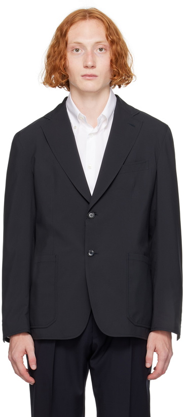 Photo: Brioni Navy Performa Blazer