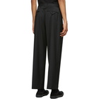 Sasquatchfabrix. Black Wide-Leg Trousers