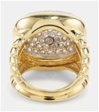 Marina B Tigella 18kt gold ring with diamonds