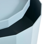 HAY Facet Cabinet - Tall in Misty Blue 