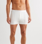 CDLP - Three-Pack Stretch-Lyocell Boxer Briefs - White