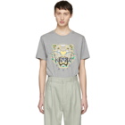 Kenzo Grey Limited Edition Dragon Tiger T-Shirt