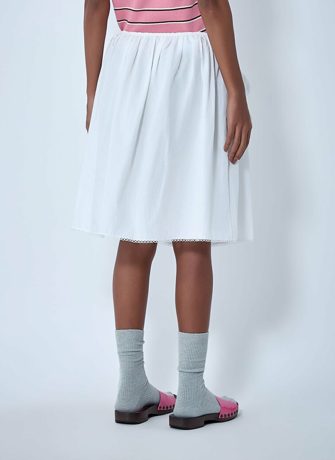 Miu Miu Gathered Skirt