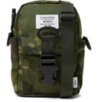 WTAPS - Reconnaissance Logo-Appliquéd Camouflage-Print X-Pac Messenger Bag - Green